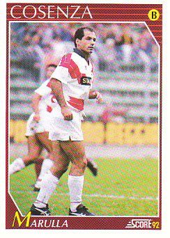 Luigi Marulla Cosenza Score 92 Seria A #295